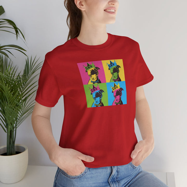 Rescue Royalty Color Block Unisex Short Sleeve T-shirt