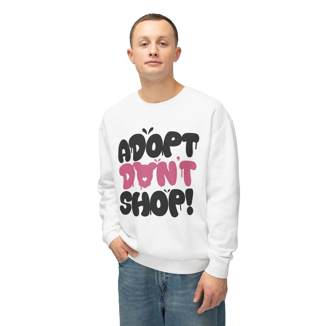 A.D.S Graffiti Style Text Unisex Crewneck Sweatshirt