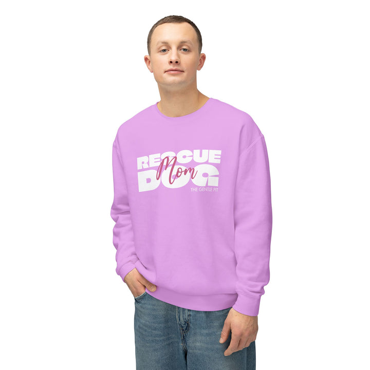 R.D.M White & Pink Print Design Unisex Crewneck Sweatshirt