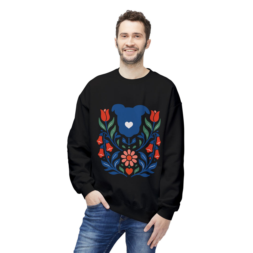 RFA Floral Collection V2 Softstyle Fleece Crewneck Sweatshirt
