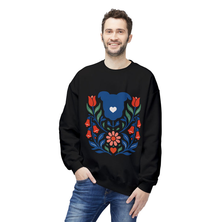 RFA Floral Collection V2 Softstyle Fleece Crewneck Sweatshirt