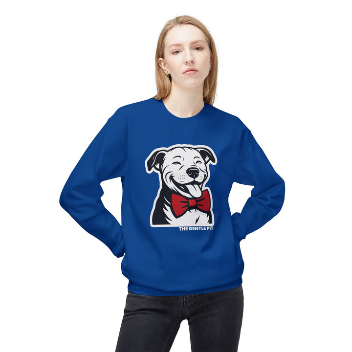Gentle Baby Pit Sticker Softstyle Fleece Crewneck Sweatshirt