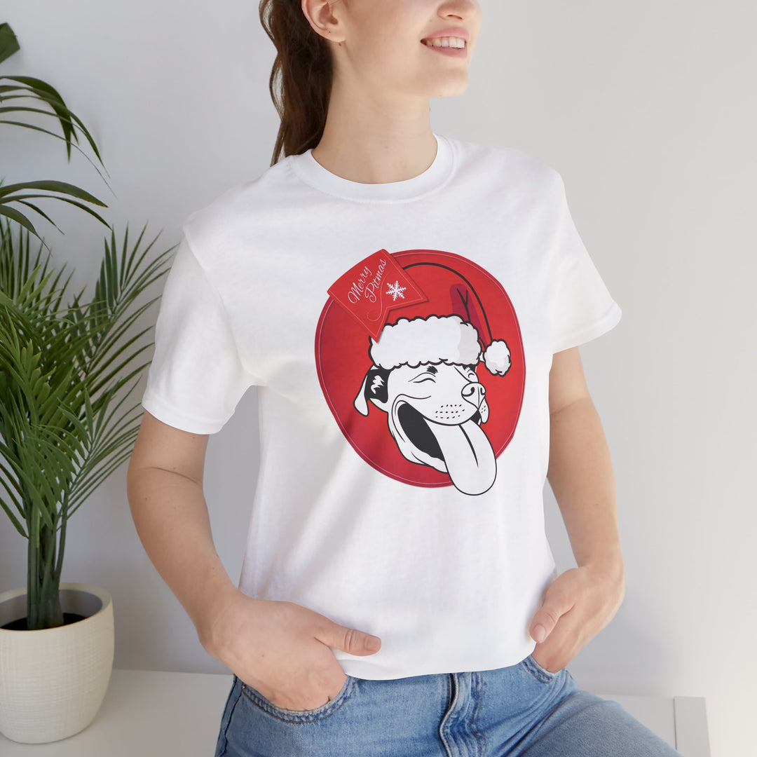 Merry Pitmas V4 Unisex Short Sleeve T-shirt