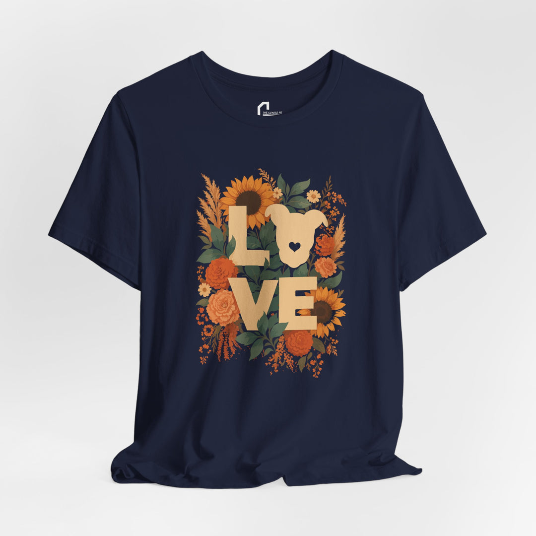 LOVE Floral Premium V2 Short Sleeve Tee