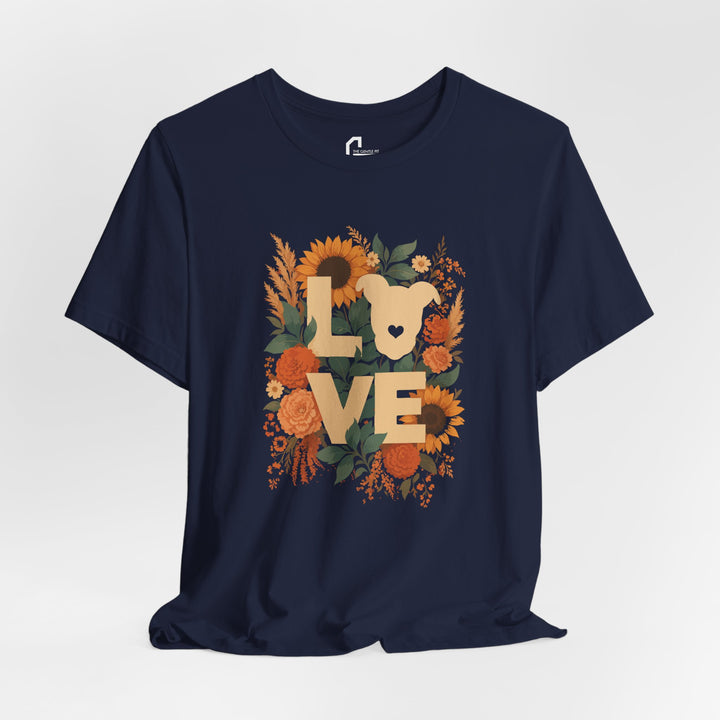 LOVE Floral Premium V2 Short Sleeve Tee