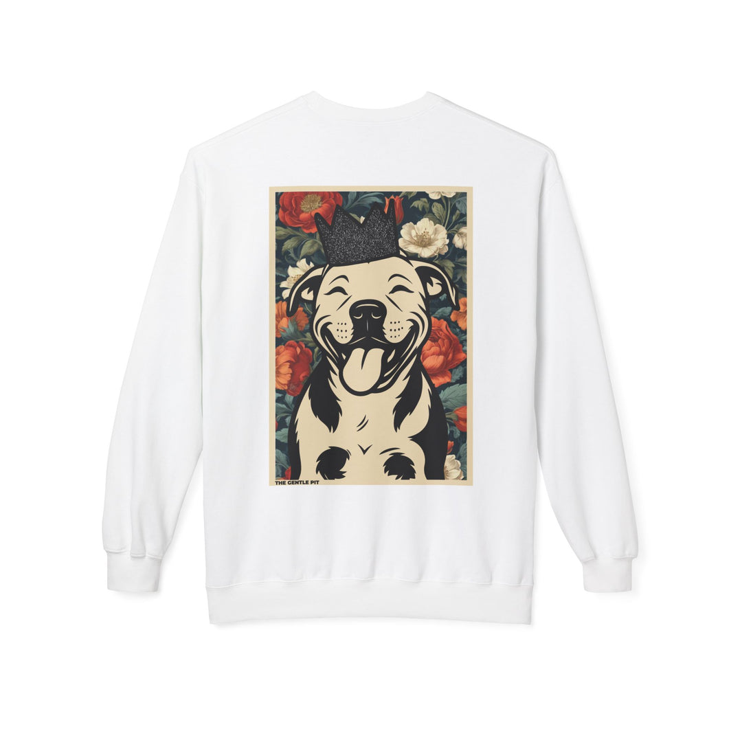 Baby Pit Floral Softstyle Fleece Crewneck Sweatshirt