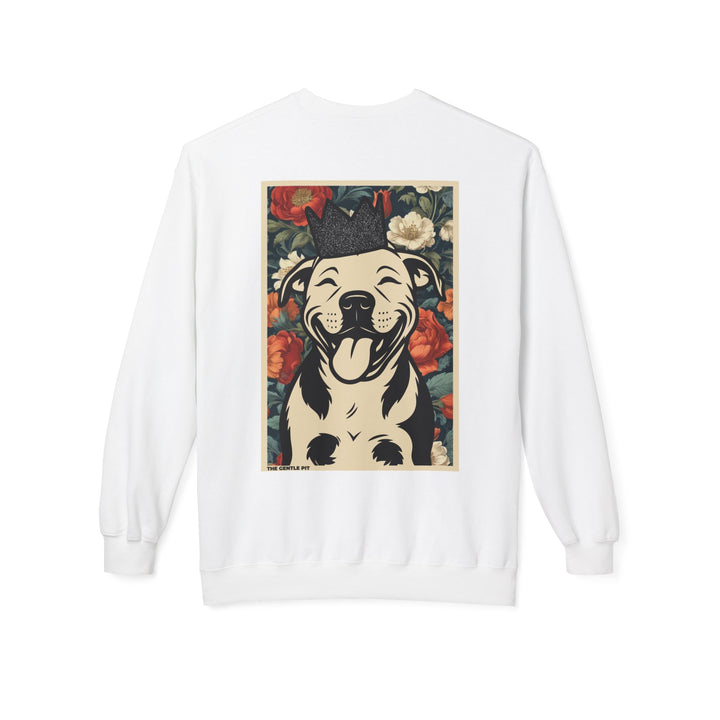Baby Pit Floral Softstyle Fleece Crewneck Sweatshirt