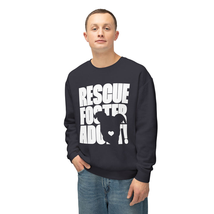 Rescue.Foster.Adopt V3 Unisex Premium Sweatshirt