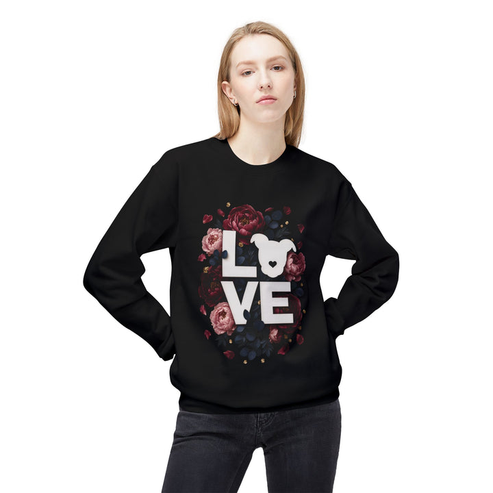 LOVE Floral Premium V1 Crewneck Sweatshirt
