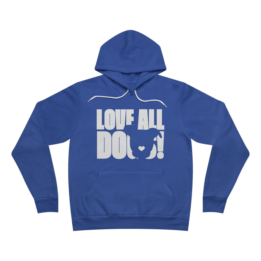 Love All Dogs V3 Unisex Sponge Fleece Pullover Hoodie