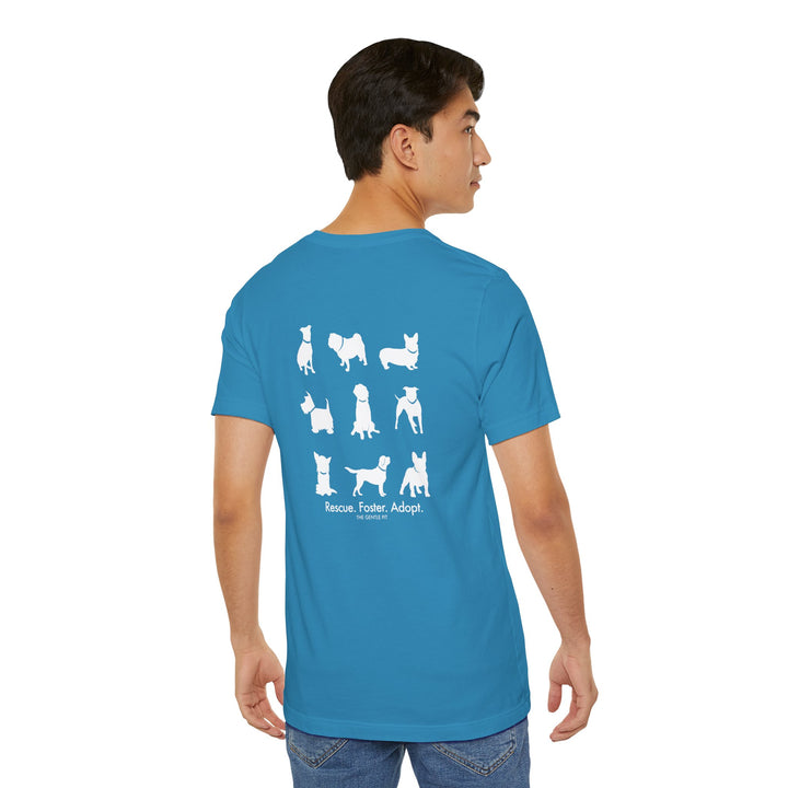 Rescue All The Dogs Unisex Short Sleeve T-shirt