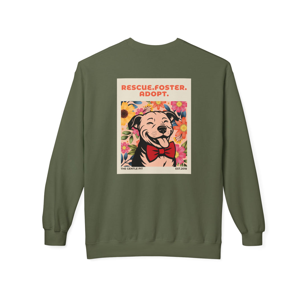 RFA Baby Pit Softstyle Fleece Crewneck Sweatshirt