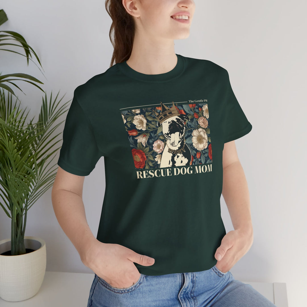 Rescue Dog Mom Spring Ed. Unisex Jersey Short Sleeve Tee