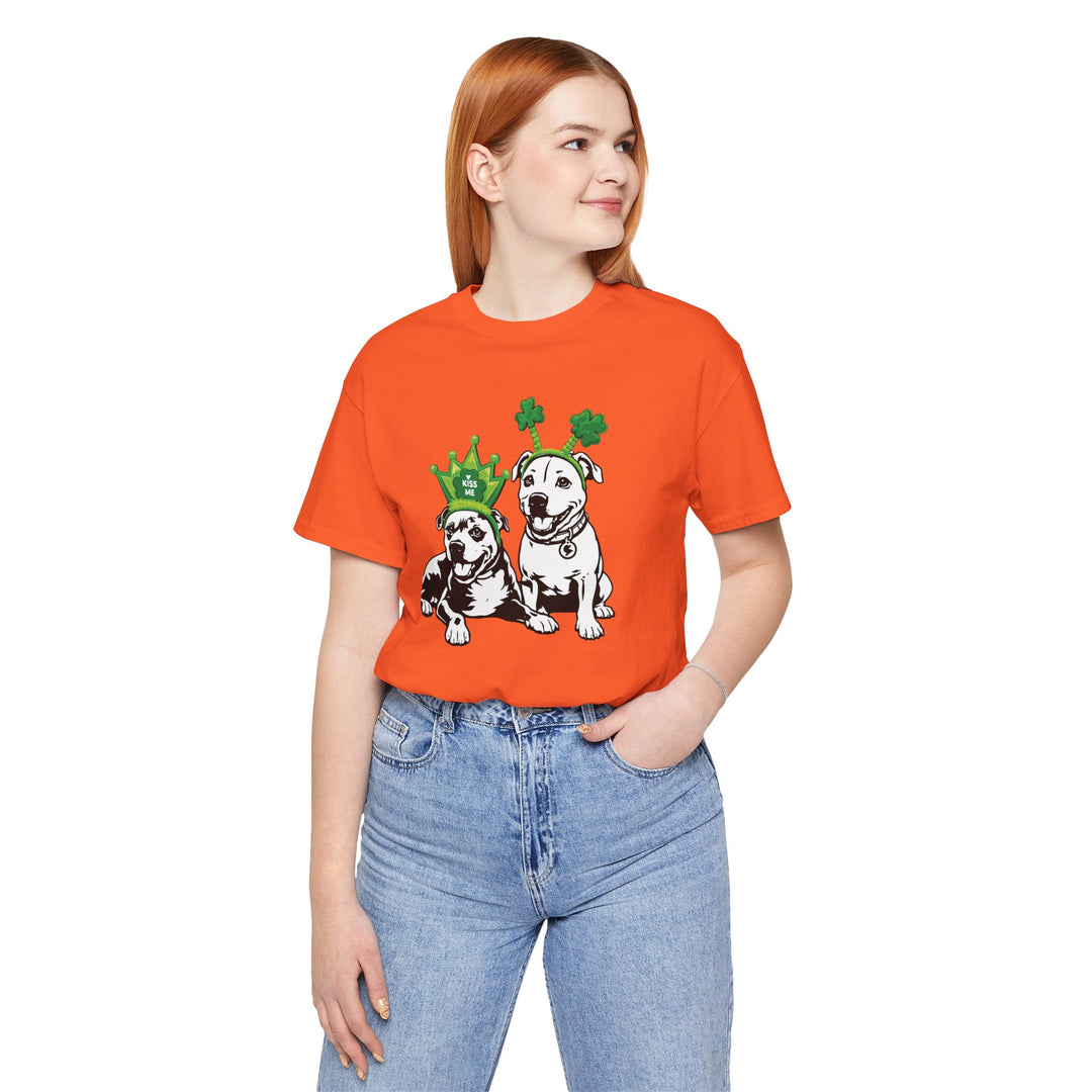 St. Patrick Pit Day V1 Unisex Short Sleeve T-shirt