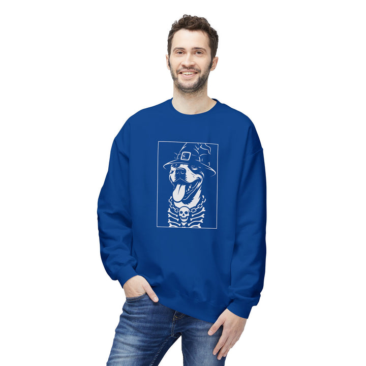 Halloween Pit V2 Softstyle Fleece Crewneck Sweatshirt