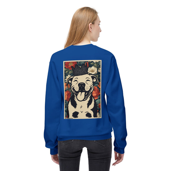 Baby Pit Floral Softstyle Fleece Crewneck Sweatshirt