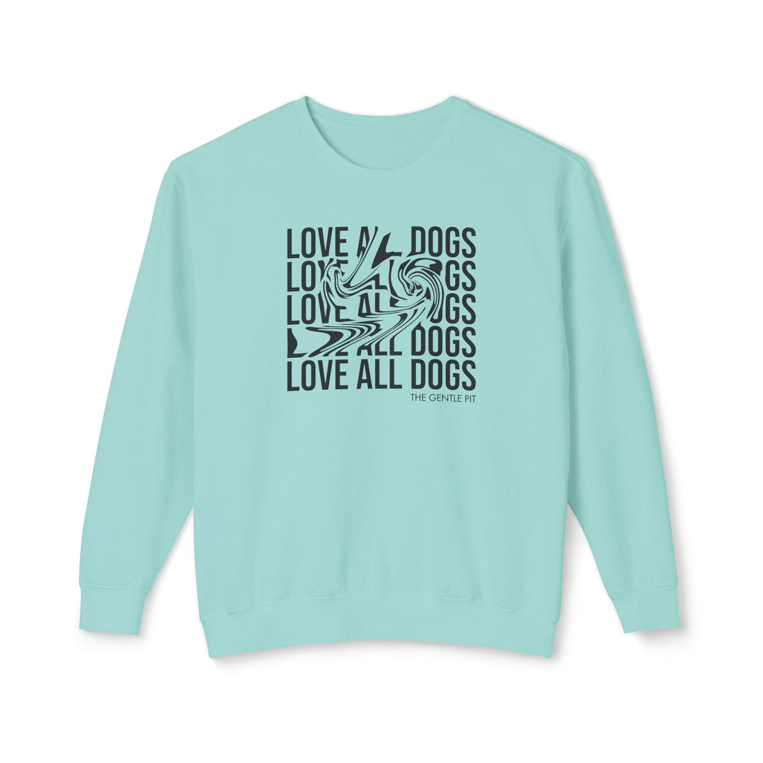 Love All Dogs Illussion Unisex Premium Sweatshirt