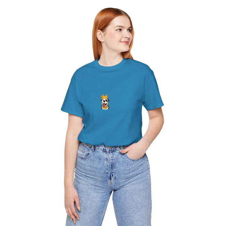 Crowned Pit Emoji Unisex Short Sleeve T-shirt