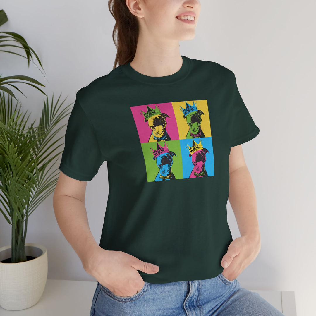 Rescue Royalty Color Block Unisex Short Sleeve T-shirt