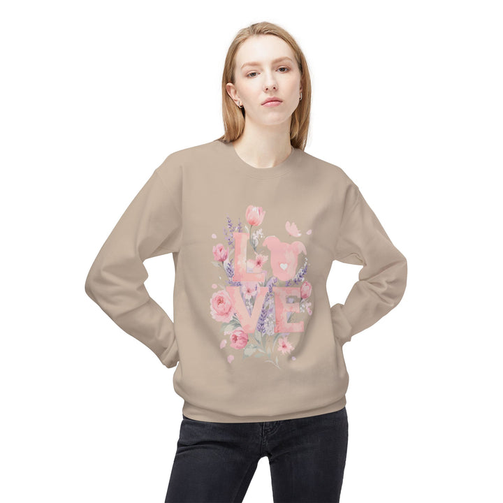 LOVE Floral Premium V3 Crewneck Sweatshirt