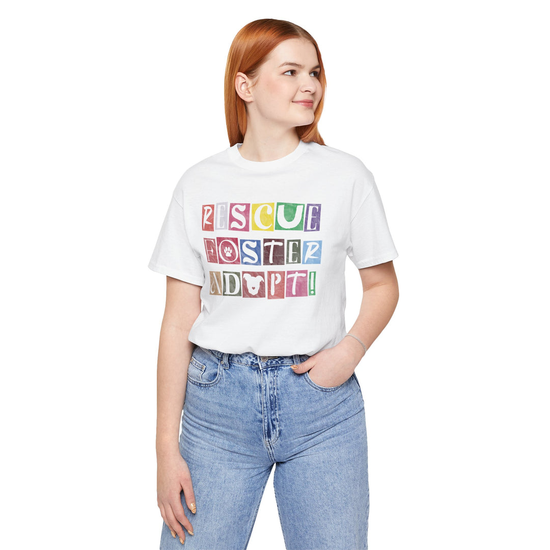 R.F.A. Paper Pieces Style Unisex Tee