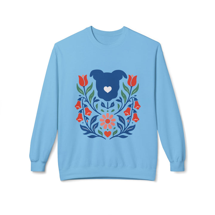 RFA Floral Collection V2 Softstyle Fleece Crewneck Sweatshirt