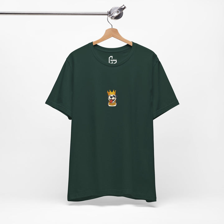 Crowned Pit Emoji Unisex Short Sleeve T-shirt