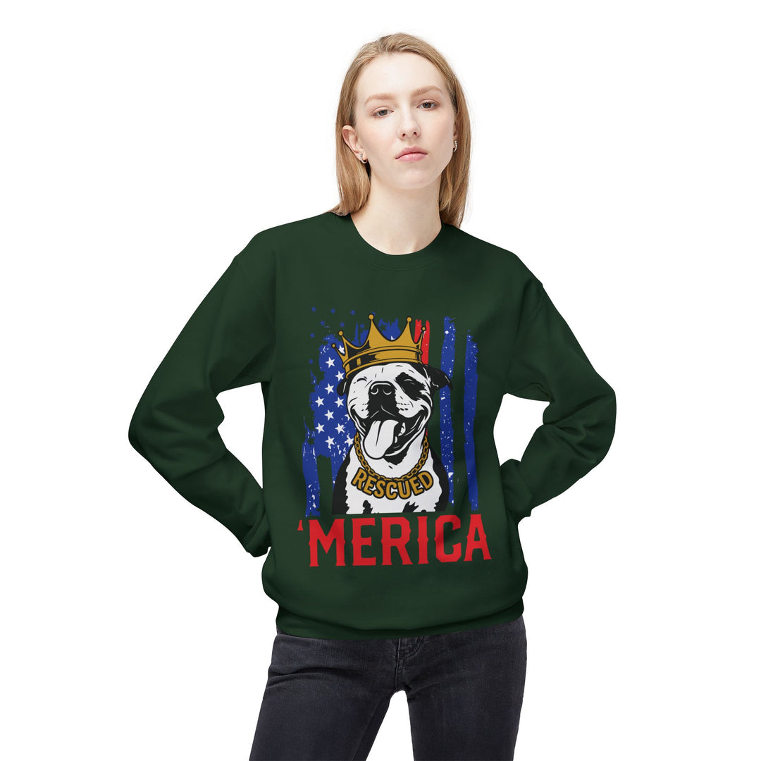 Rescue 'Merica Crewneck Sweatshirt