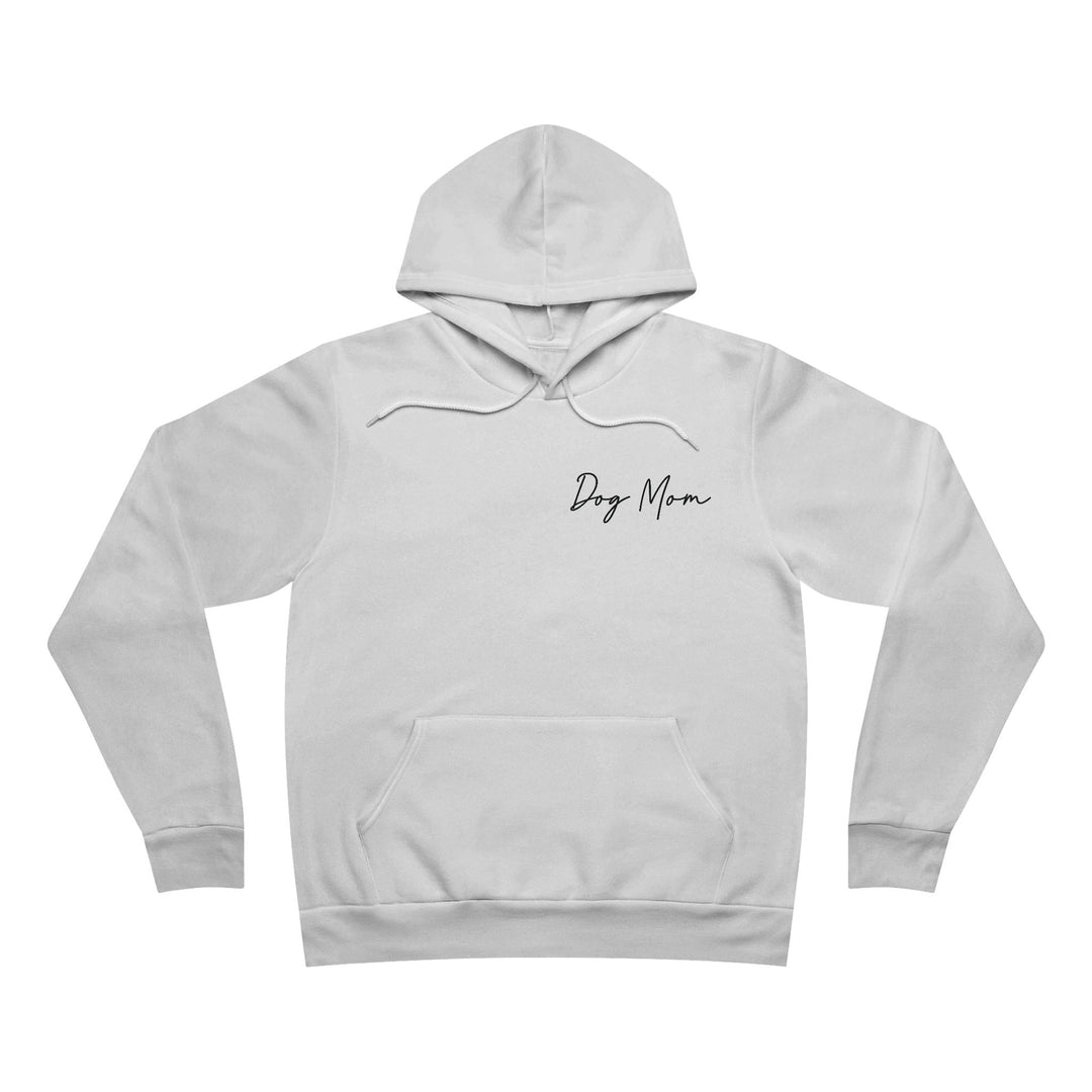 Dog Mom Cursive Unisex Sponge Fleece Pullover Hoodie