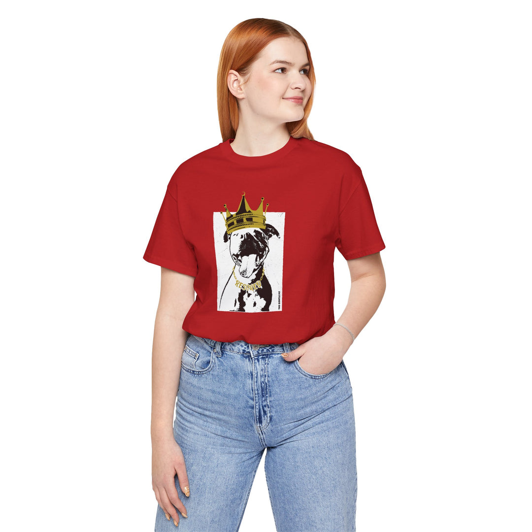 Rescue Royalty Background Unisex T-Shirt