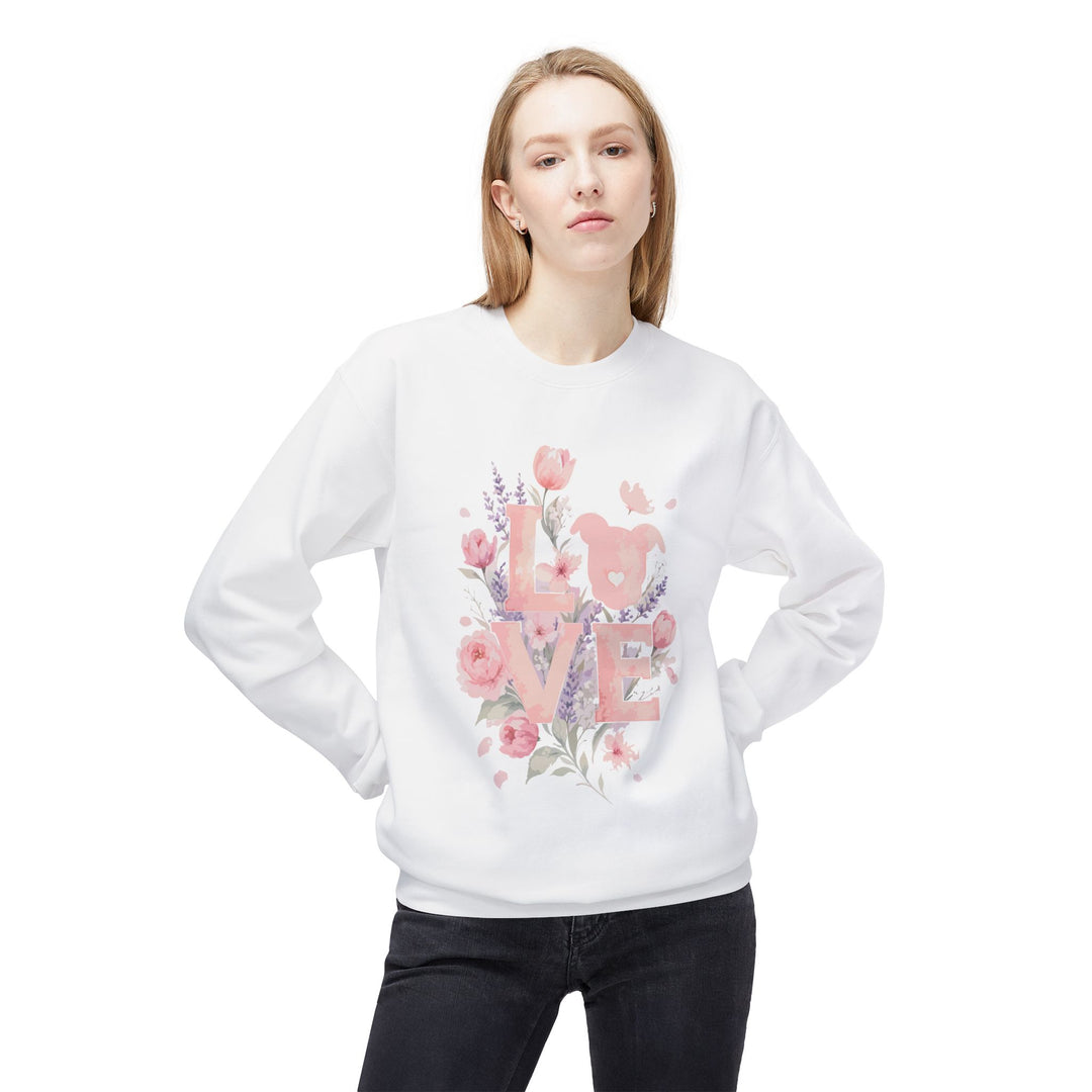 LOVE Floral Premium V3 Crewneck Sweatshirt
