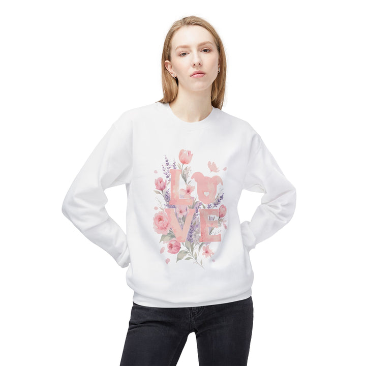 LOVE Floral Premium V3 Crewneck Sweatshirt