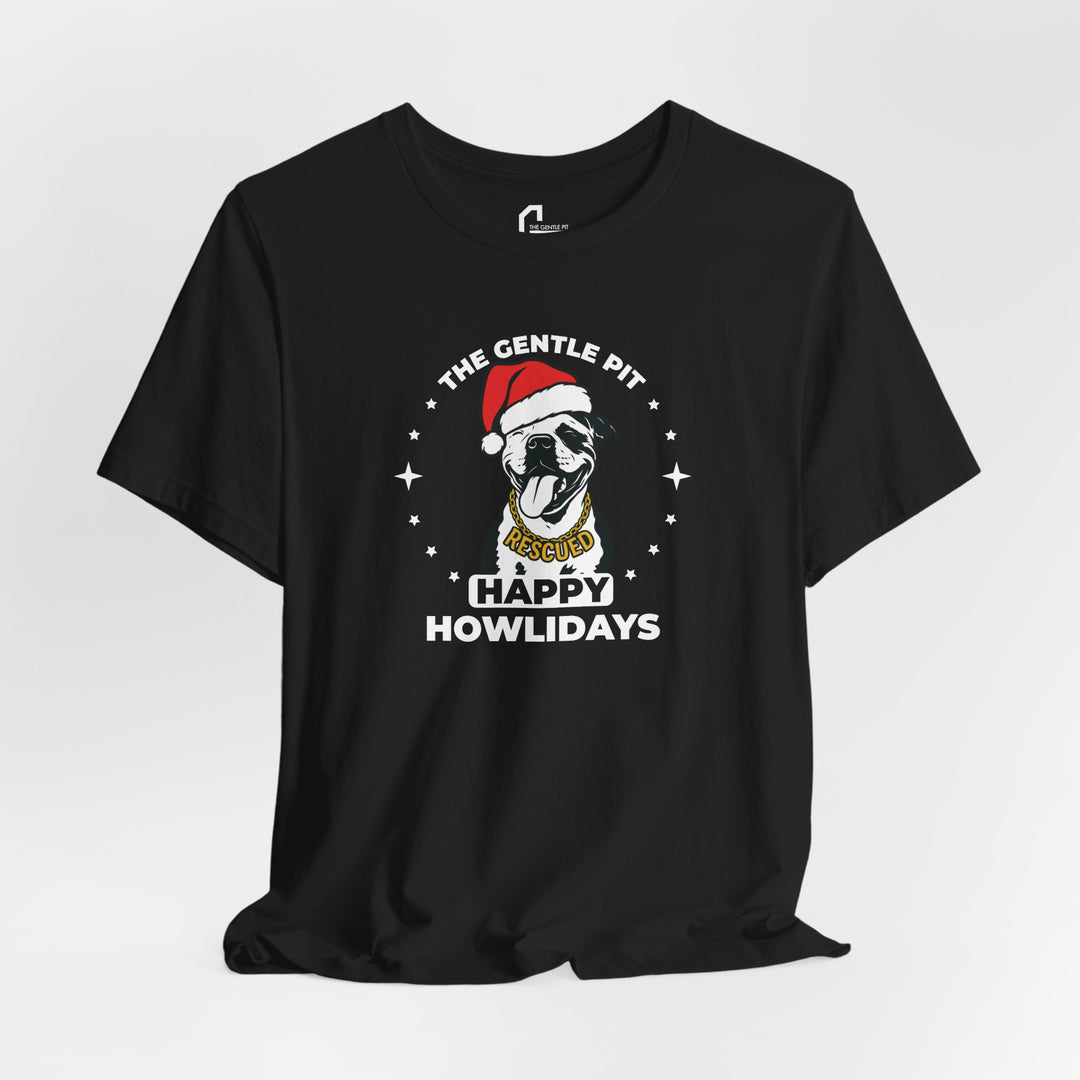 Happy Howlidays 2025 V3 Unisex Short Sleeve T-shirt