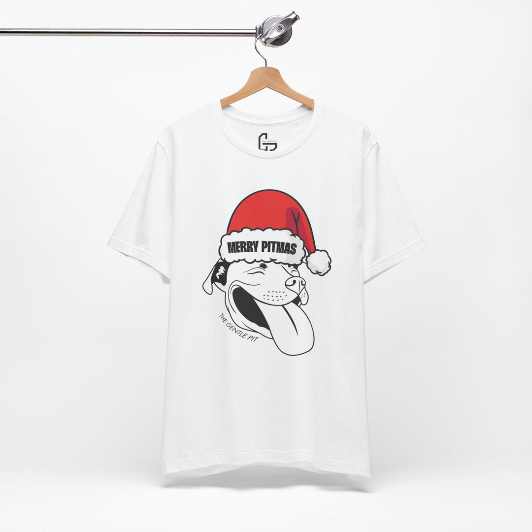 Merry Pitmas V2 Unisex Short Sleeve T-shirt