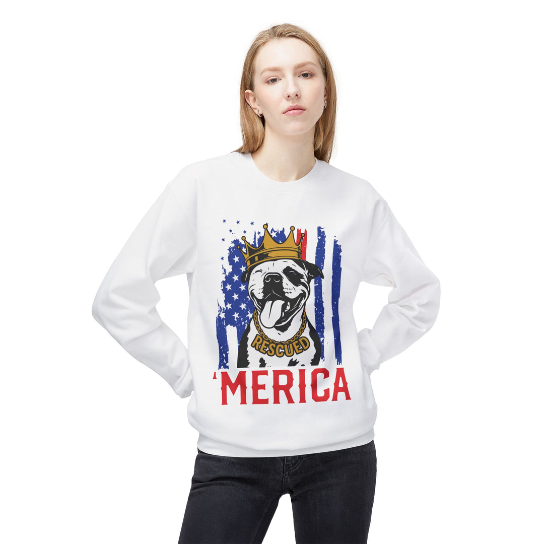 Rescue 'Merica Crewneck Sweatshirt