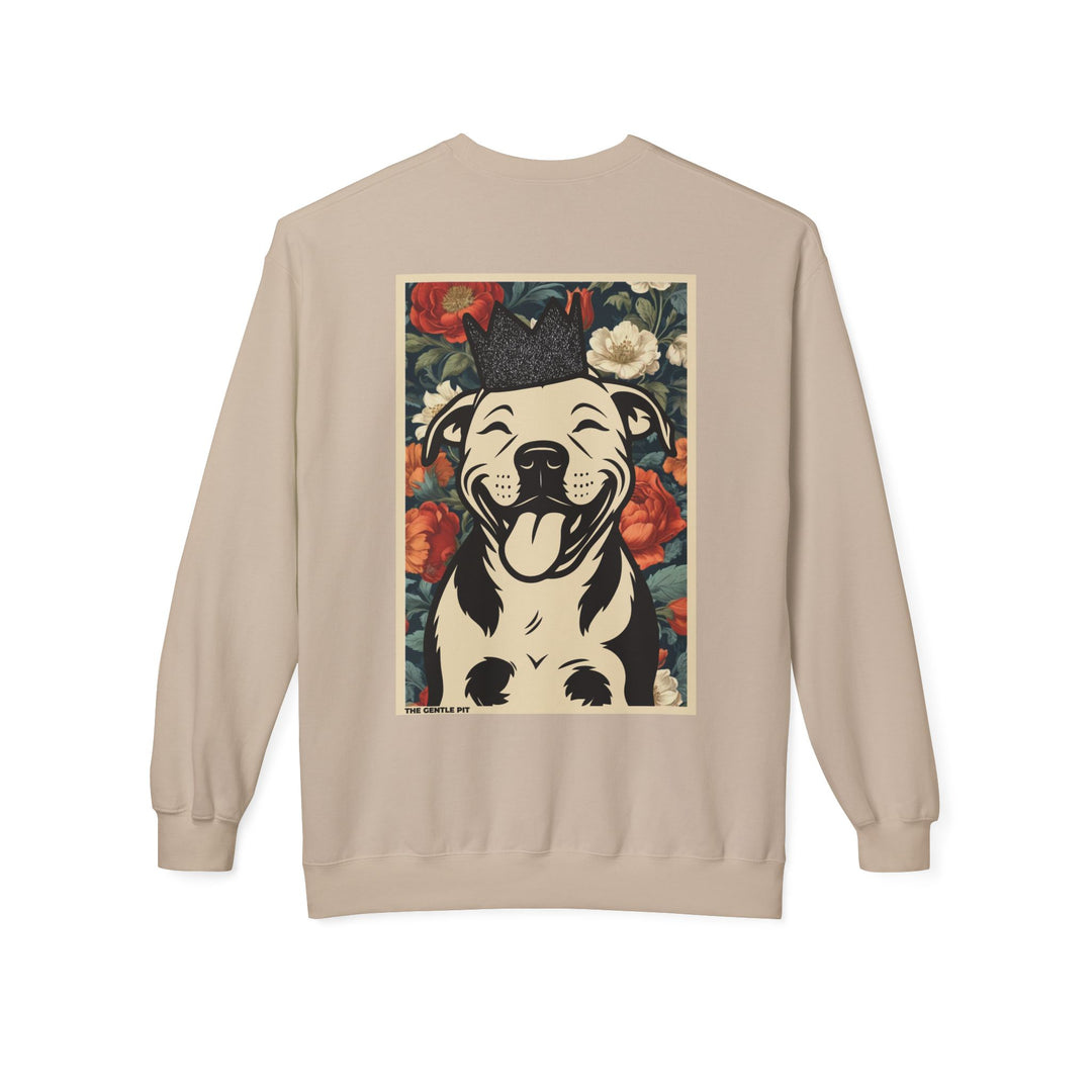 Baby Pit Floral Softstyle Fleece Crewneck Sweatshirt