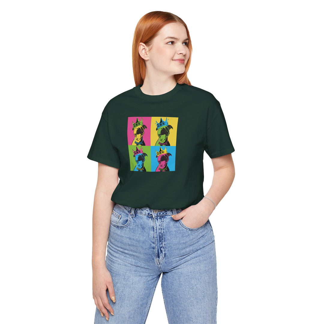 Rescue Royalty Color Block Unisex Short Sleeve T-shirt