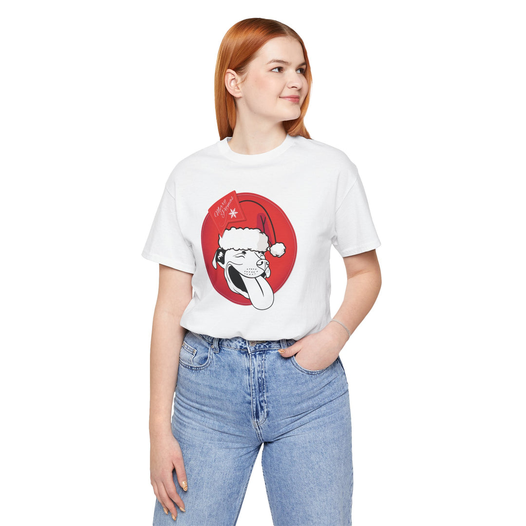 Merry Pitmas V4 Unisex Short Sleeve T-shirt