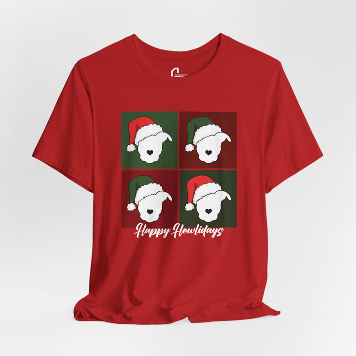 Happy Howlidays V3 Unisex Short Sleeve T-shirt