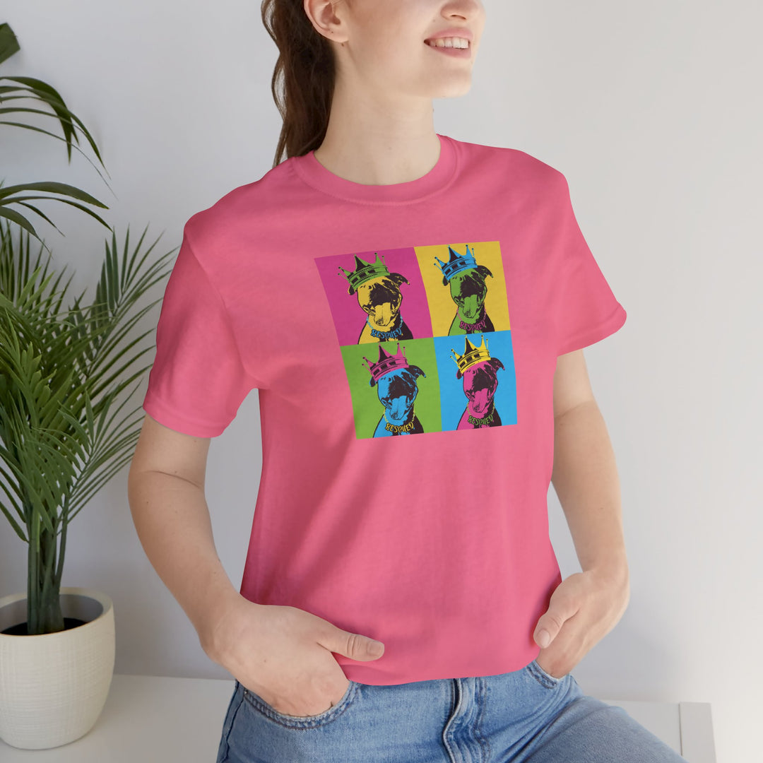 Rescue Royalty Color Block Unisex Short Sleeve T-shirt