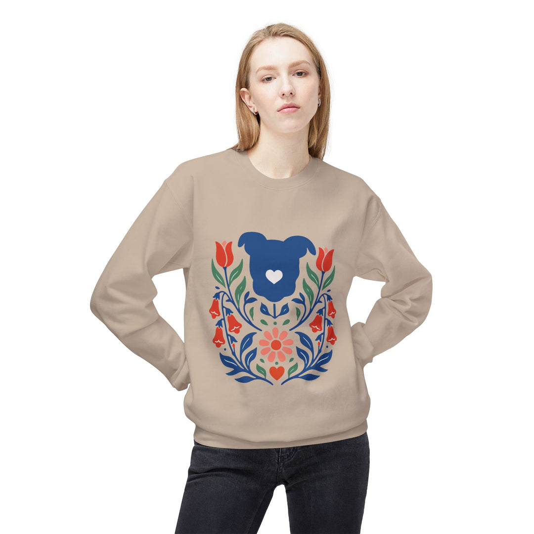RFA Floral Collection V2 Softstyle Fleece Crewneck Sweatshirt