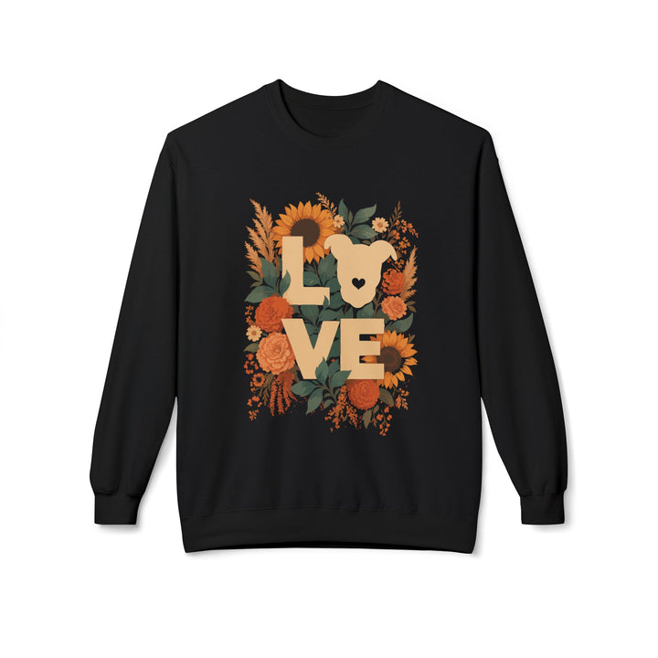 LOVE Floral Premium V2 Crewneck Sweatshirt
