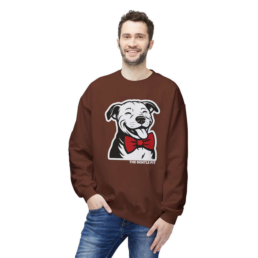 Gentle Baby Pit Sticker Softstyle Fleece Crewneck Sweatshirt