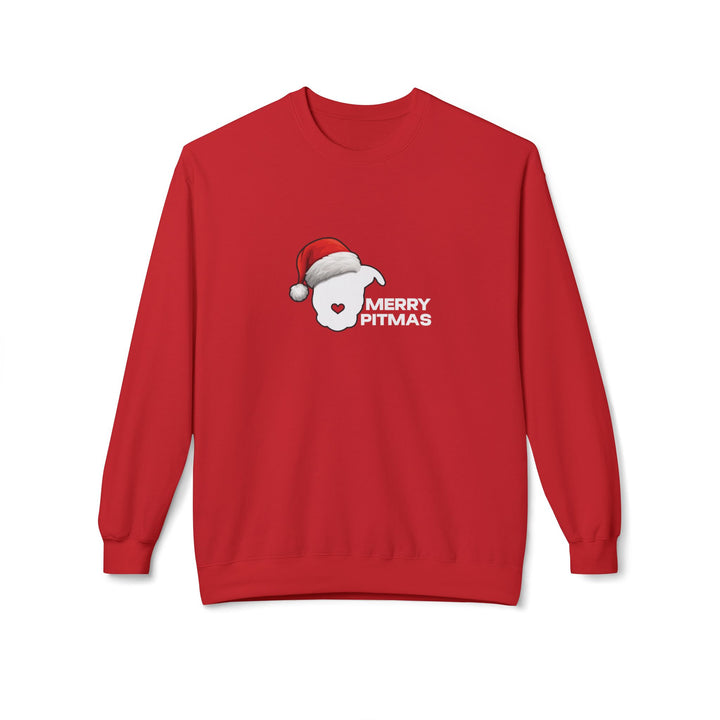 Merry Pitmas 2025 V2 Softstyle Fleece Crewneck Sweatshirt