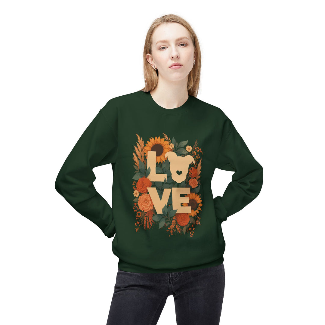 LOVE Floral Premium V2 Crewneck Sweatshirt