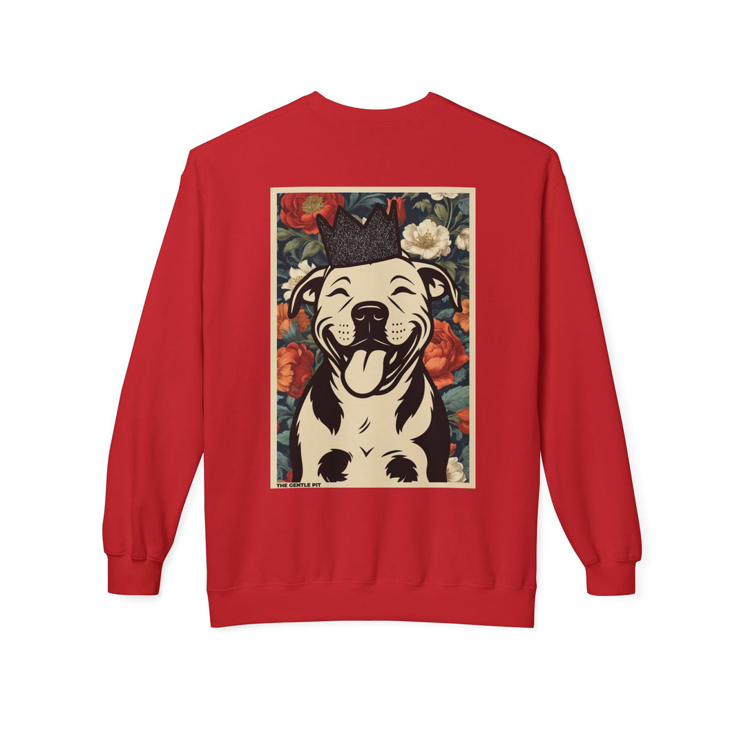 Baby Pit Floral Softstyle Fleece Crewneck Sweatshirt
