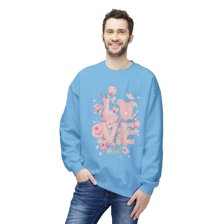 LOVE Floral Premium V3 Crewneck Sweatshirt