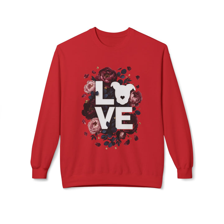 LOVE Floral Premium V1 Crewneck Sweatshirt