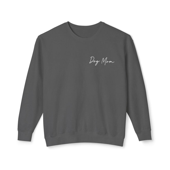 Dog Mom Cursive Unisex Premium Sweatshirt