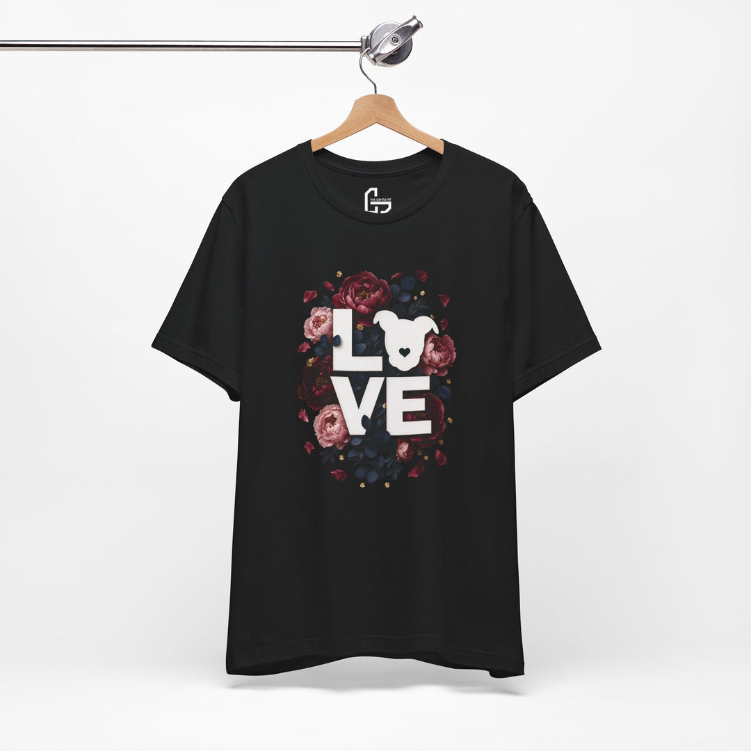 LOVE Floral Premium V1 Short Sleeve Tee